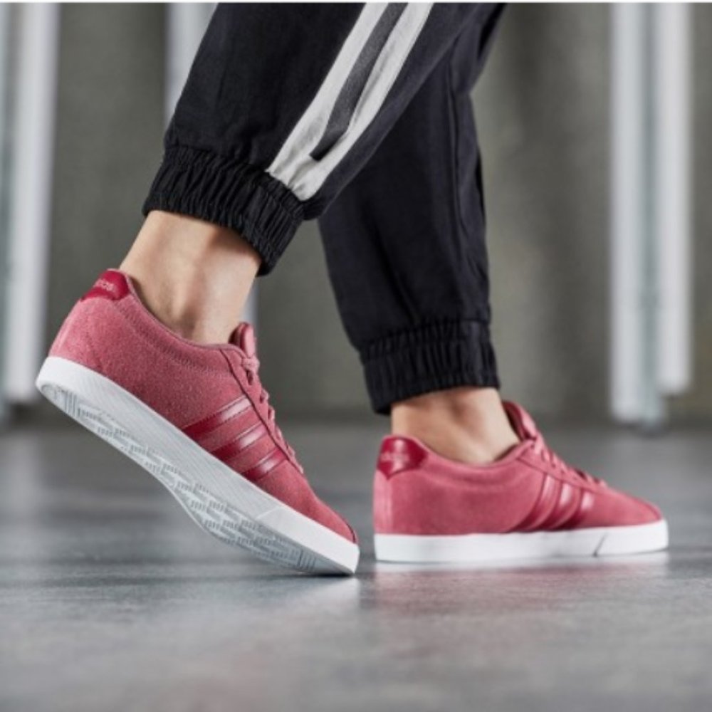 Adidas Women's Courtset Trainers Sneakers B44618 Size 10